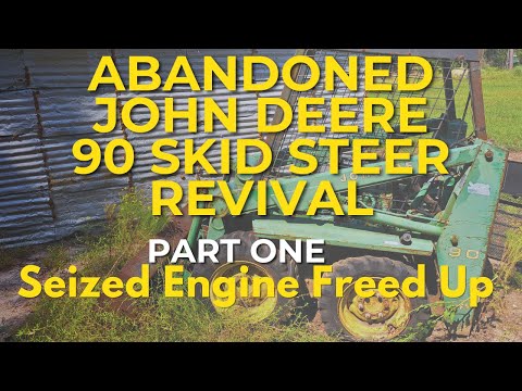 John Deere 90 revival part one: freeing the seized engine